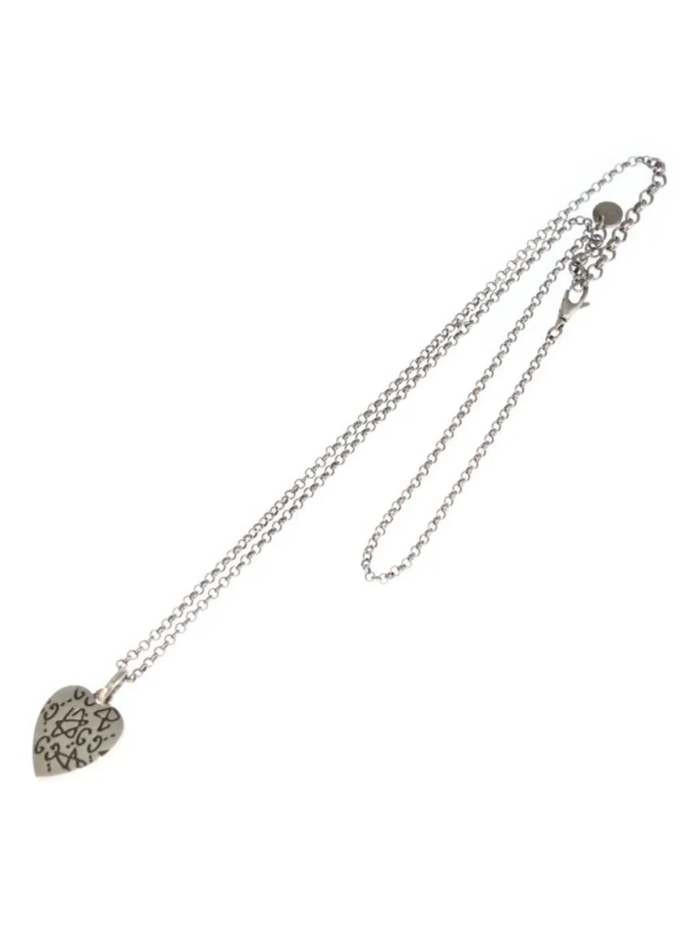 Gucci Ghost Necklace Silver